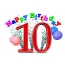 Happy Birthday  10 