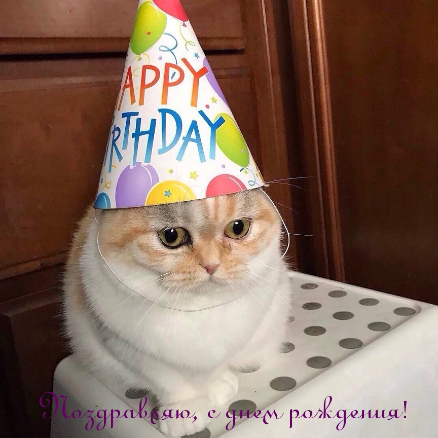 Поздравляю, с днем рождения!