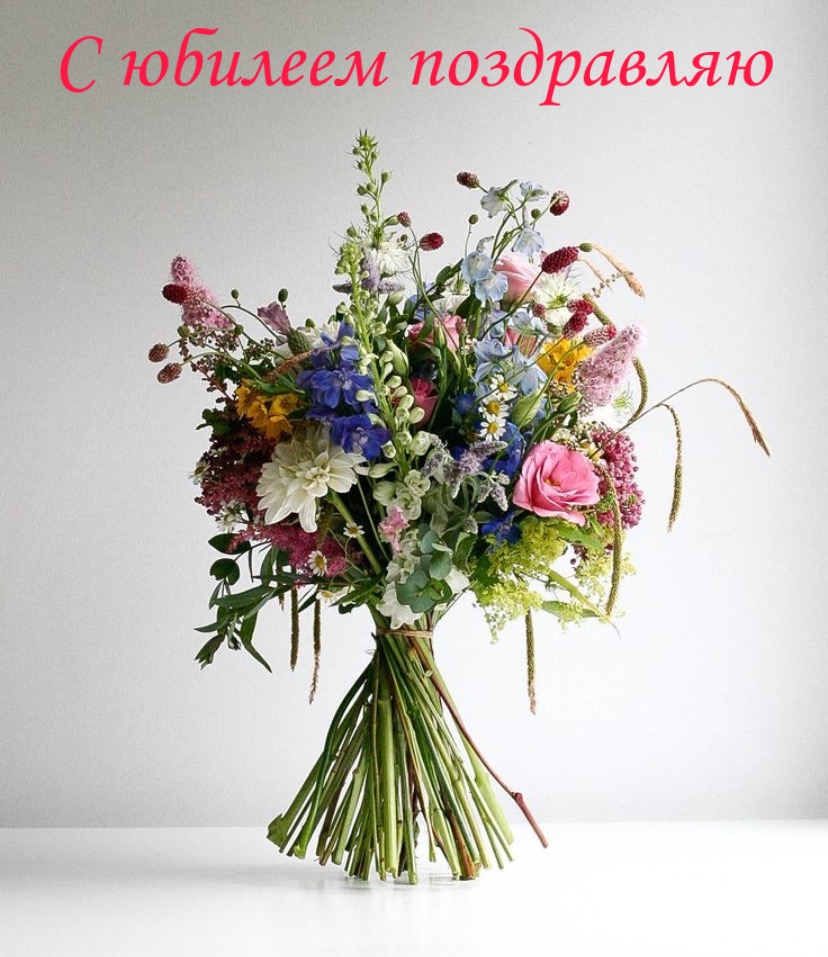 С юбилеем поздравляю